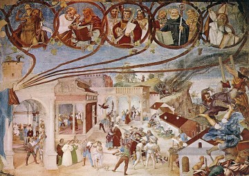  san - Histoires de Sainte Barbara 1524 Renaissance Lorenzo Lotto